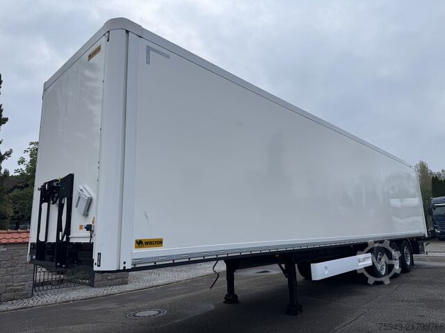 NS-3 dry freight box body, lift axle, SAF Wielton NS-3 Trockenfracht-Koffer, Liftachse, SA