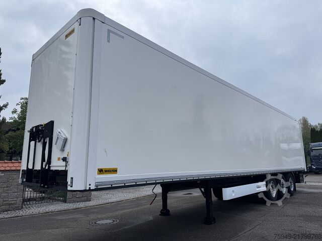 NS-3 dry freight box body, lift axle, SAF Wielton NS-3 Trockenfracht-Koffer, Liftachse, SA