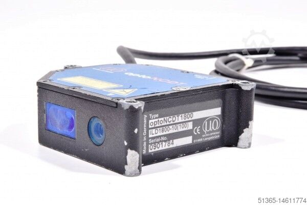 Laser optical CCD displacement sensor RS232 Micro Epsilon ILD1800-10(100)