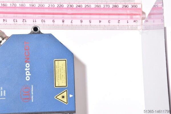 Laser optical CCD displacement sensor RS232 Micro Epsilon ILD1800-100