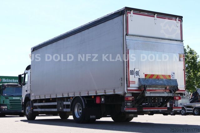 Flatbed truck with tarp VOLVO FM 330 Pritsche Plane Edscha XL-Tank LBW Euro 6