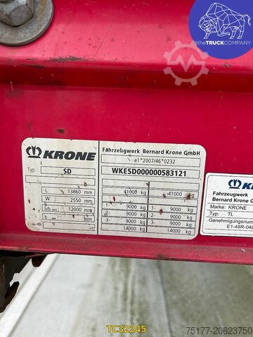 Sliding tarpaulins Krone COIL