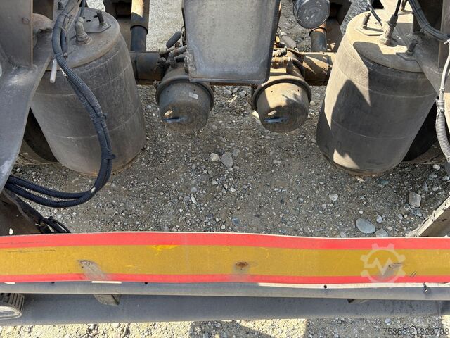 Swap chassis trailer x 15xLafette Zwilling Verzinkt lange Bälge