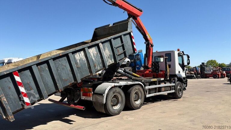 Hook arm system Iveco Trakker 410 (BE TRUCK / PALFINGER PK 18002 + PA...