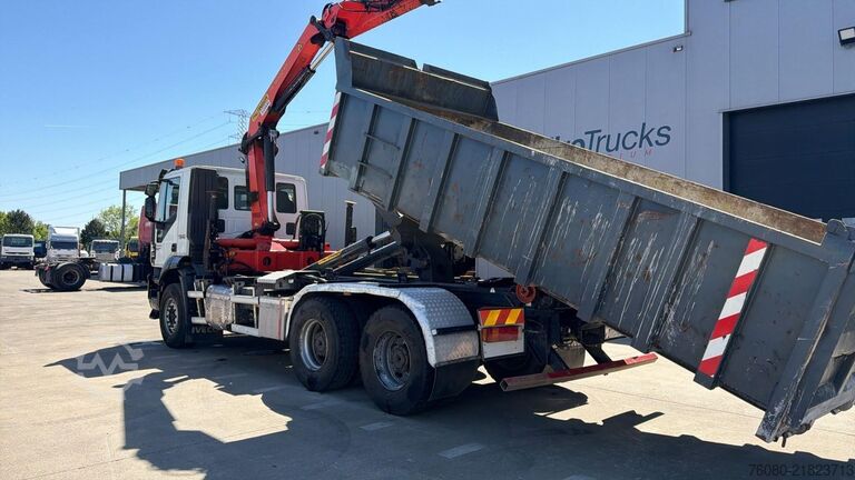 Hook arm system Iveco Trakker 410 (BE TRUCK / PALFINGER PK 18002 + PA...