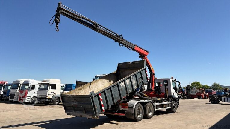 Hook arm system Iveco Trakker 410 (BE TRUCK / PALFINGER PK 18002 + PA...