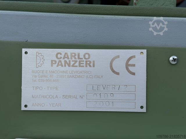 Profile sander, brushing machine CARLO CARLO PANZERI 