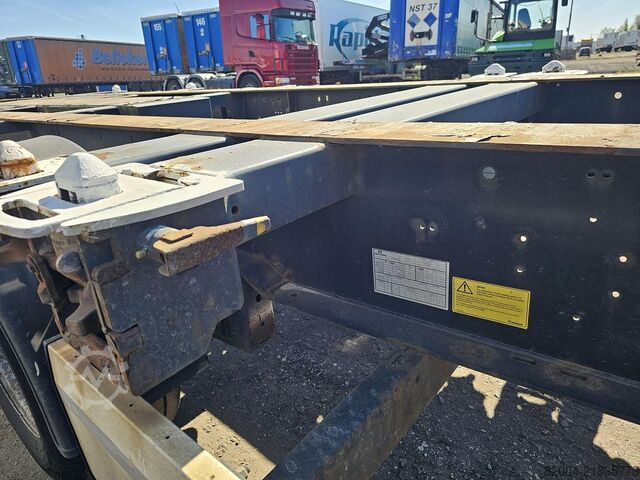 Container transport krone SD| EXTENDIBLE CHASSIS 40 FT 2 X 20 FT | BPW DR...