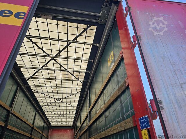 Curtain sided KÖGEL SN 24 - SLIDING ROOF - COIL - MERCEDES DISC