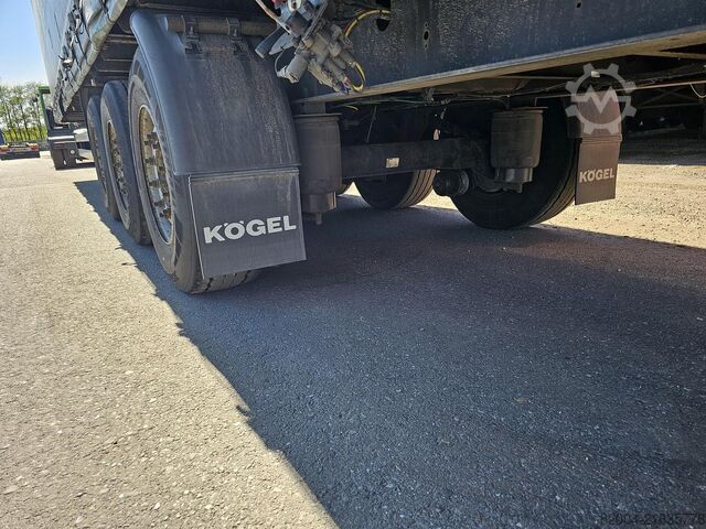 Curtain sided KÖGEL SN 24 - SLIDING ROOF - COIL - MERCEDES DISC
