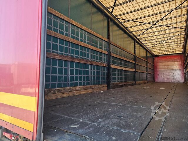 Curtain sided KÖGEL SN 24 - SLIDING ROOF - COIL - MERCEDES DISC TUV...