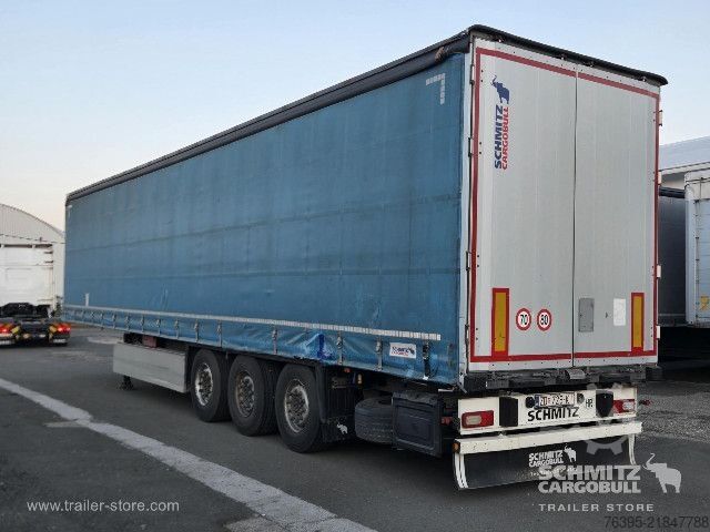 Open semitrailer with tarp Schmitz Cargobull Semitrailer Curtainsider Standard