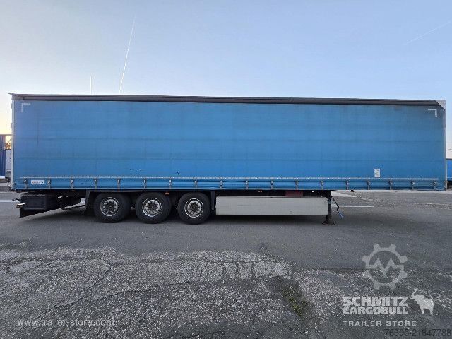 Open semitrailer with tarp Schmitz Cargobull Semitrailer Curtainsider Standard