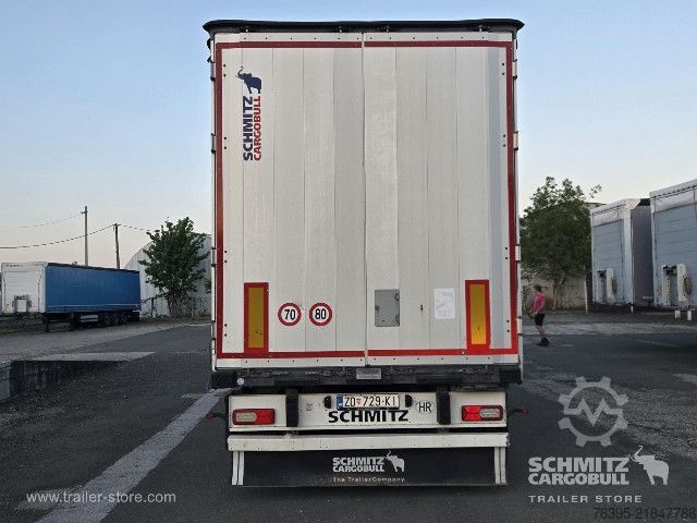 Open semitrailer with tarp Schmitz Cargobull Semitrailer Curtainsider Standard