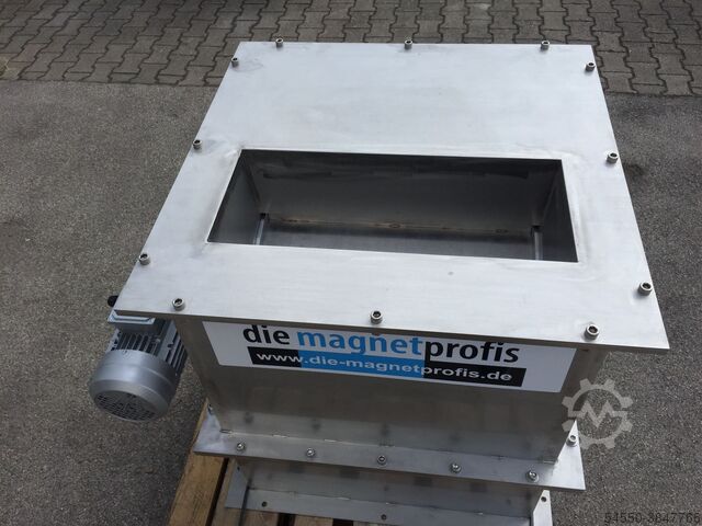 Drum magnet Magnetic drum Fe Separator die magnetprofis GmbH TMA500x600mm