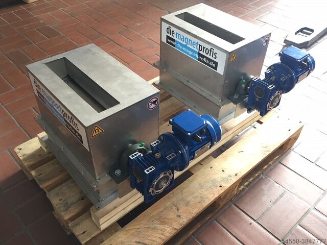 Magnettrommel Fe Abscheider Separator die magnetprofis GmbH TMA420x280mm