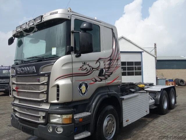 Heavy load Scania R620-V8 6X4 STEELSPRINGS MANUALGEAR