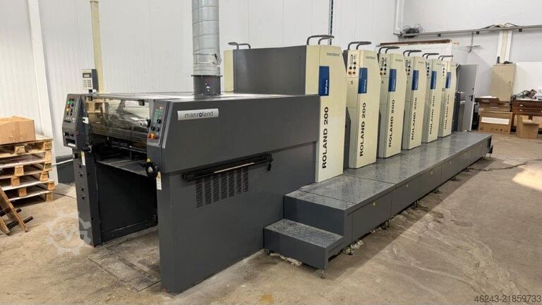 Offset printing press MAN Roland 205 EH HiPrint (4+L oder 5)