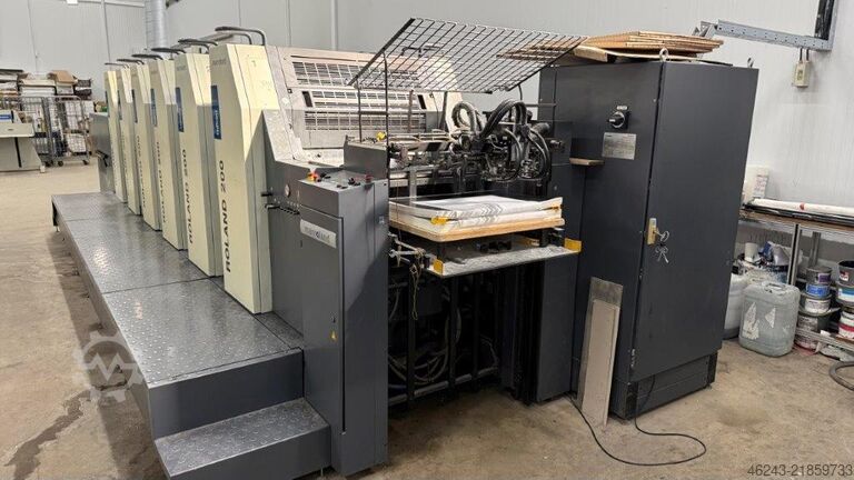 Offset printing press MAN Roland 205 EH HiPrint (4+L oder 5)