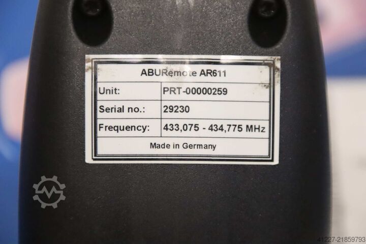 Radio remote control for crane remote control ABUS ABURemote AR611