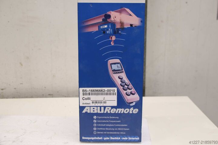 Radio remote control for crane remote control ABUS ABURemote AR611