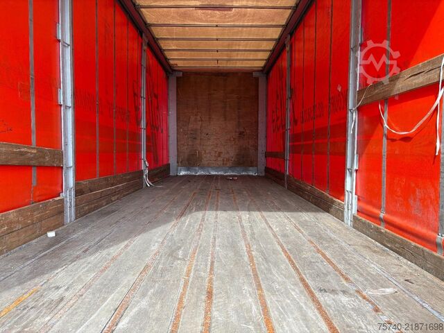 Curtain sided Mercedes-Benz Actros 1932 + EURO 6  + LIFT + SLIDEROOF
