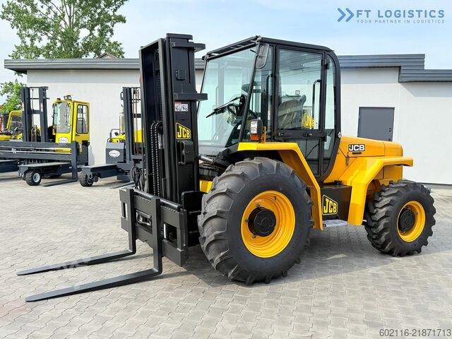 Off-road forklift JCB 940 / TRIPLEX 4500 / FREE-LIFT NEW TIRES