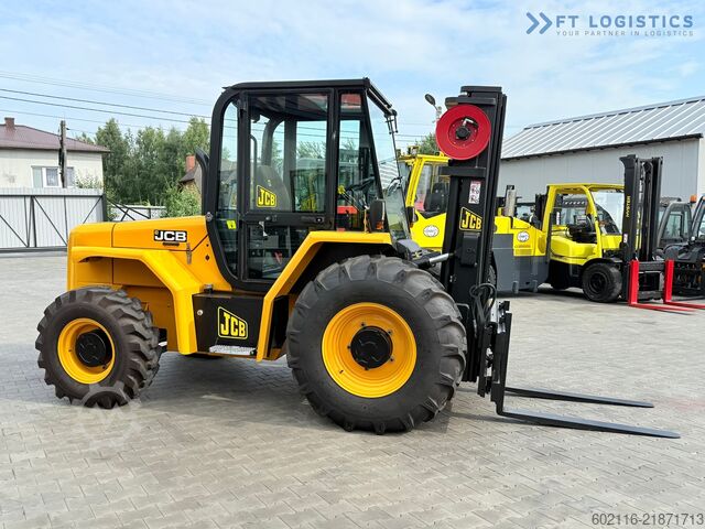 Off-road forklift JCB 940 / TRIPLEX 4500 / FREE-LIFT NEW TIRES
