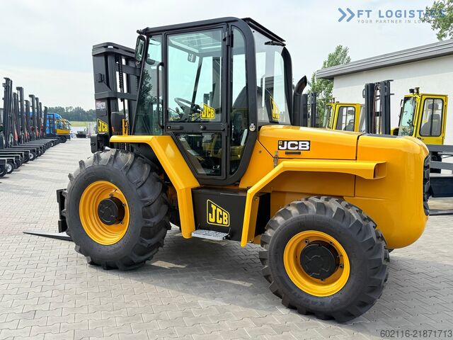 Off-road forklift JCB 940 / TRIPLEX 4500 / FREE-LIFT NEW TIRES