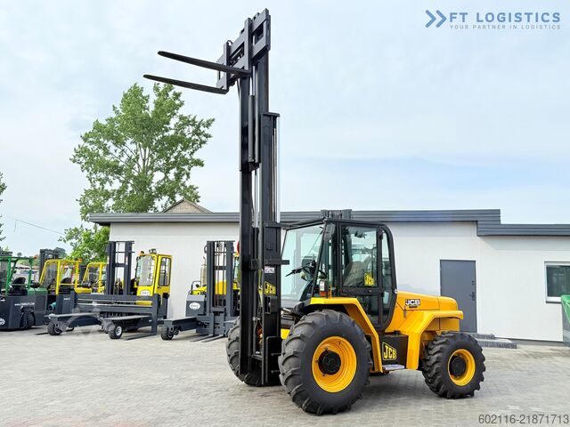 Off-road forklift JCB 940 / TRIPLEX 4500 / FREE-LIFT NEW TIRES