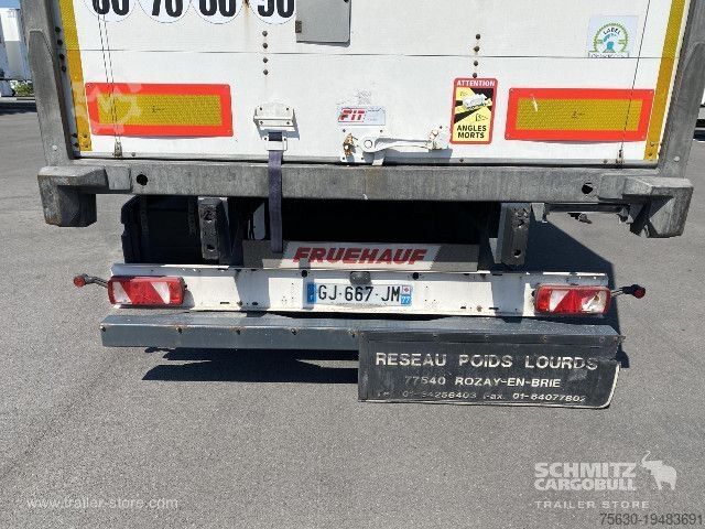 Box semitrailer Fruehauf Semitrailer Dryfreight Standard Porte relevante