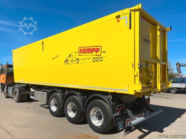 Tipper semitrailer KEMPF ca. 53m³ Kippauflieger / Kombitür /Palettenbreit