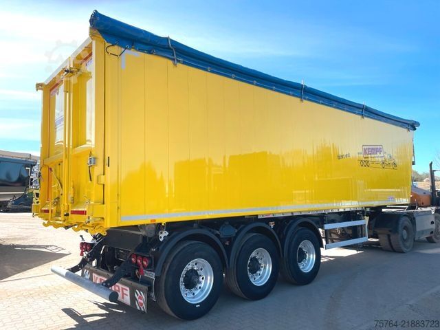 Tipper semitrailer KEMPF ca. 53m³ Kippauflieger / Kombitür /Palettenbreit