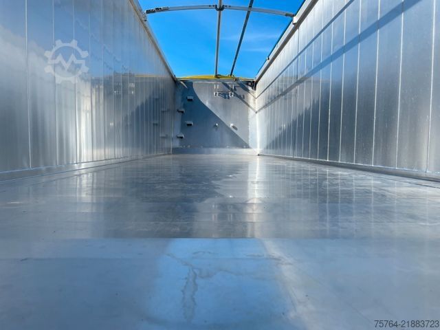 Tipper semitrailer KEMPF ca. 53m³ Kippauflieger / Kombitür /Palettenbreit