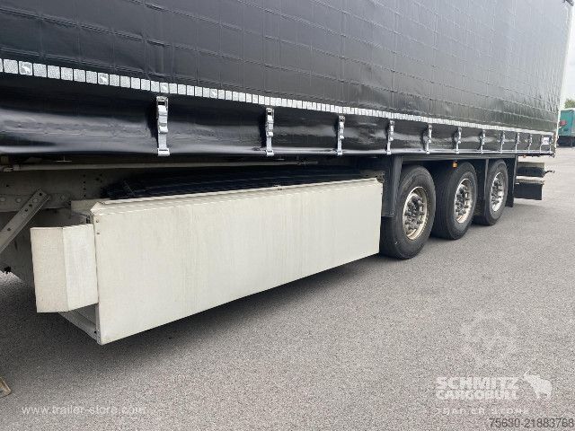 Open semitrailer with tarp Schmitz Cargobull Semitrailer Curtainsider Standard