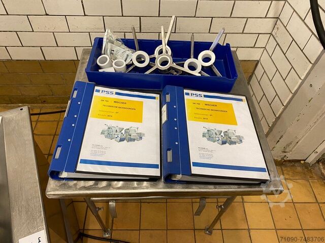 Mixer + Screw feeder PSS SM 700 + PSS G 250 A