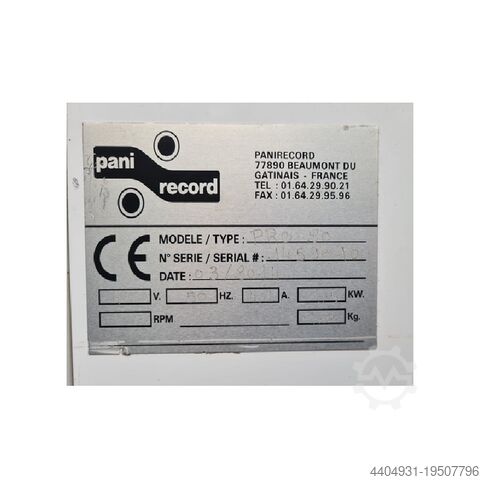 Used PANIRECORD round dough divider with 20 divisions PANIRECORD 6317720