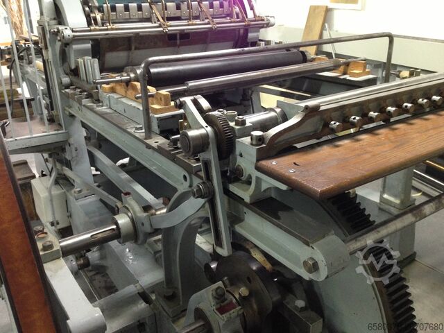 Lithoschnellpresse / Steindruckpresse Faber & Schleicher Lithoschnellpresse / Lithography