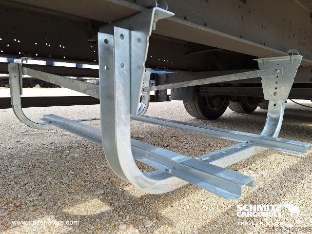 Open semitrailer with tarp Schmitz Cargobull Curtainsider Mega
