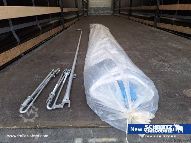 Open semitrailer with tarp Schmitz Cargobull Curtainsider Mega