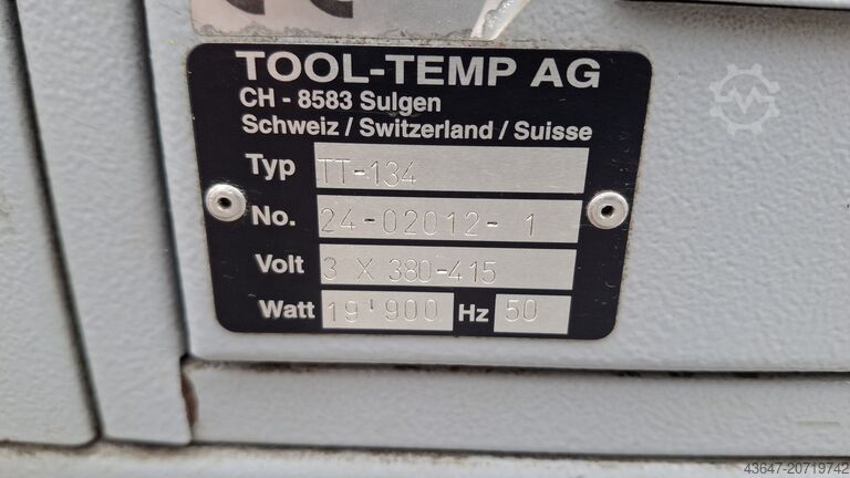Temperiergerät, Tool-Temp Tool-Temp TT 134