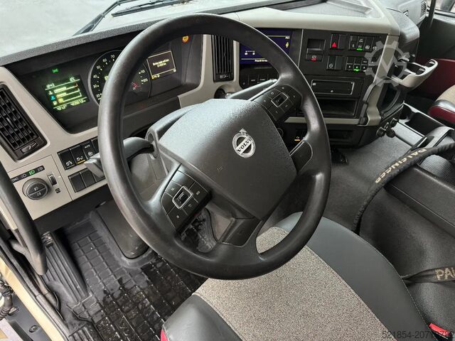 Ladepritsche Volvo FM 11.330 4x2, Flatbed-truck with 18t/m Crane, ...