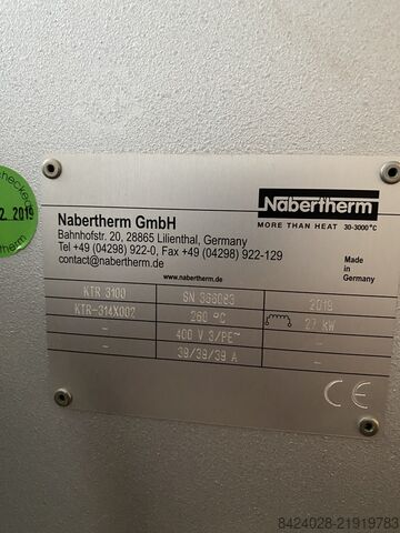 Chamber dryer Nabertherm KTR 3100