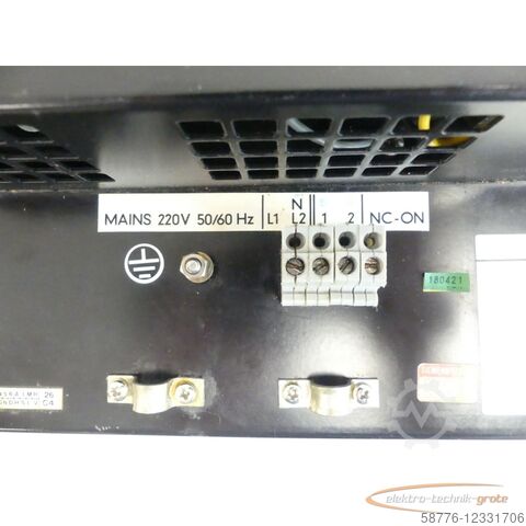 Component Siemens 6FC3641-0AX SINUMERIK PRIMO SG komplette Steuerungseinheit SN:A1495045