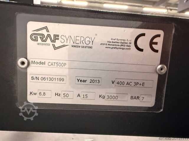 Vollautomatisches Schneidzentrum CAT 500P GRAF SYNERGY CAT 500 P