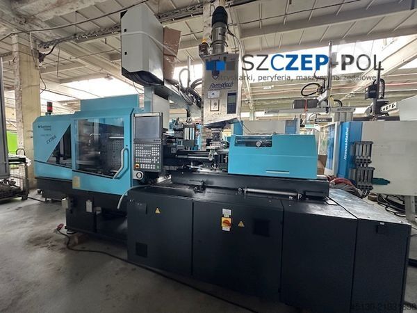 Injection molding machine Sumitomo Demag Systec 100/420-310