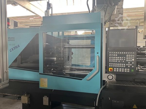 Injection molding machine Sumitomo Demag Systec 100/420-310