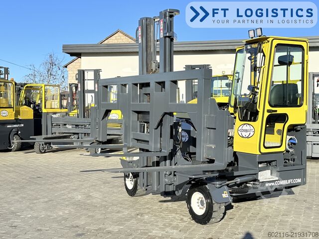 4-way forklift Combilift C3000XL DUPLEX SPREADER BEAM FREE LIFT