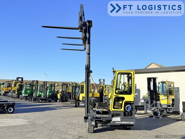 4-way forklift Combilift C3000XL DUPLEX SPREADER BEAM FREE LIFT