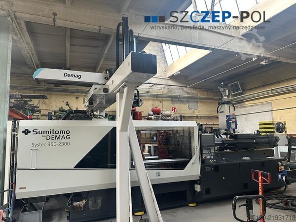 Injection molding machine Sumitomo Demag Systec 350/720-2300